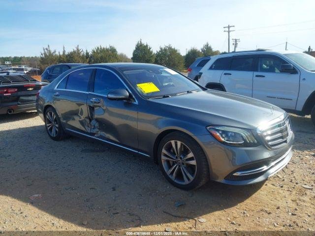 2019 Mercedes Benz S Class 4matic - Luxury Salvage Vehicle for Sale